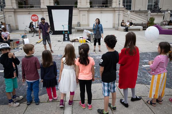 MuseumsQuartier Wien: MQ KinderKulturParcours (26.5.2019) https://www.mqw.at/programm/2019/kinderkulturparcours | Foto: eSeL Foto: eSeL.at - Lorenz Seidler