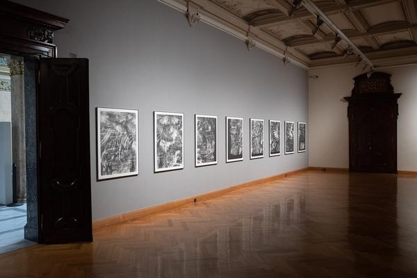KHM: Klaus Mosettig - The David Plates (14.10.2019 - 19.01.2020, Pressekonferenz)  https://esel.at/termin/100154/caravaggio-bernini | Foto: eSeL Foto: eSeL.at - Lorenz Seidler