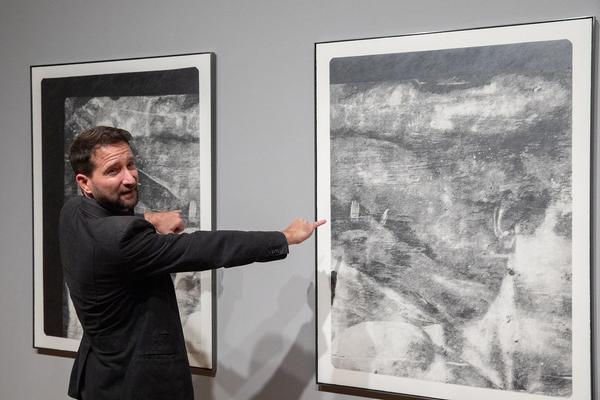 KHM: Klaus Mosettig - The David Plates (14.10.2019 - 19.01.2020, Pressekonferenz)  https://esel.at/termin/100154/caravaggio-bernini | Foto: eSeL Foto: eSeL.at - Lorenz Seidler