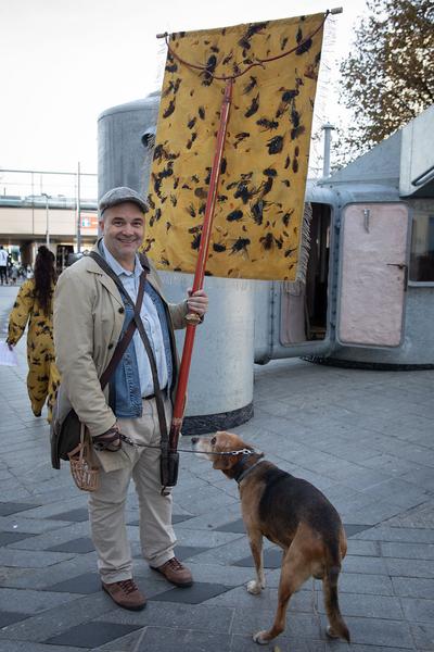 KOER: Ines Doujak @ Fokus Favoriten (Eröffnung, 21.9.2019) https://www.koer.or.at/projekte/fokus-favoriten | Foto: eSeL Foto: eSeL.at - Lorenz Seidler