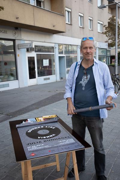 KOER: Georg Weckwerth / Tonspur @ Fokus Favoriten (Eröffnung, 21.9.2019) https://www.koer.or.at/projekte/fokus-favoriten | Foto: eSeL Foto: eSeL.at - Lorenz Seidler