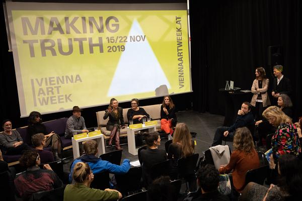 Vienna Art Week 2019: Line Up (22.11.2019) https://www.viennaartweek.at/de/making-truth-line-up | Foto: eSeL Foto: eSeL.at - Lorenz Seidler