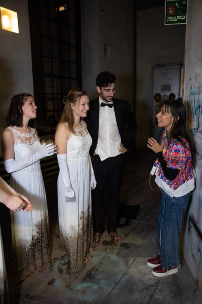Vienna Art Week 2019: Line Up: Performance Regina Jose Galindo  „Die Feier“ (22.11.2019) https://www.viennaartweek.at/de/making-truth-line-up | Foto: eSeL Foto: eSeL.at - Lorenz Seidler