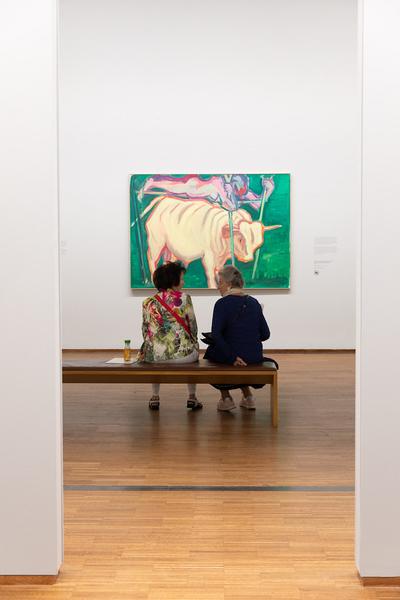 Albertina: Maria Lassnig - Ways of Being (6.9. - 1.12.2019, Pressekonferenz) https://www.albertina.at/ausstellungen/maria-lassnig | Foto: eSeL Foto: eSeL.at - Lorenz Seidler
