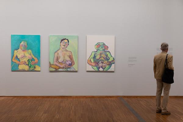 Albertina: Maria Lassnig - Ways of Being (6.9. - 1.12.2019, Pressekonferenz) https://www.albertina.at/ausstellungen/maria-lassnig | Foto: eSeL Foto: eSeL.at - Lorenz Seidler