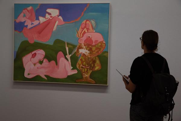 Albertina: Maria Lassnig - Ways of Being (6.9. - 1.12.2019, Pressekonferenz) https://www.albertina.at/ausstellungen/maria-lassnig | Foto: eSeL Foto: eSeL.at - Lorenz Seidler