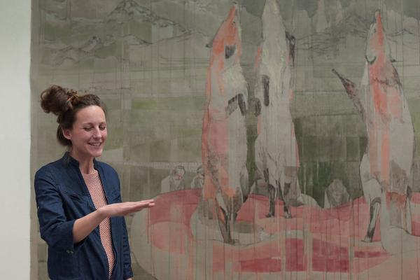 Flux23 im T/abor: Maria Legat - Ende gut (2.4. - 12.4.2019) https://esel.at/termin/100884 | Foto: eSeL Foto: eSeL.at - Joanna Pianka