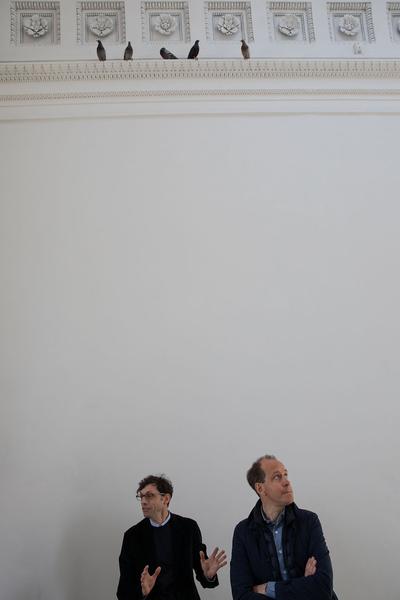 Theseustempel: Maurizio Cattelan (24.4. - 6.10.2019) https://esel.at/termin/101208 | Foto: eSeL Foto: eSeL.at - Lorenz Seidler