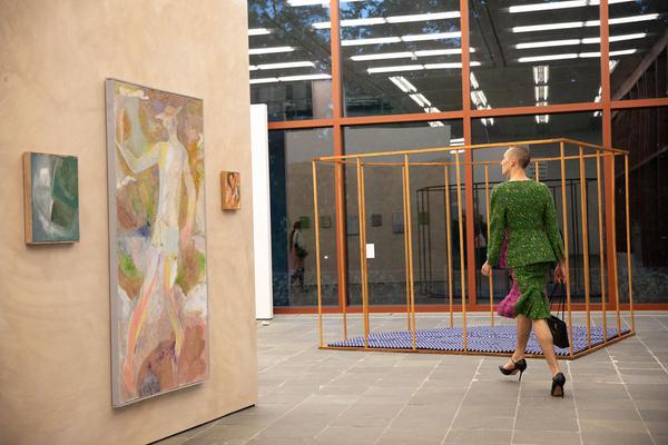Belvedere 21: Performance Julius Pistauz (Via PINA) @ Über das Neue - Midissage: Pina, Mauve, Foundation (Eröffnung, 3.5.2019) https://www.belvedere21.at/ueber_das_neue | Foto: eSeL Foto: eSeL.at - Lorenz Seidler