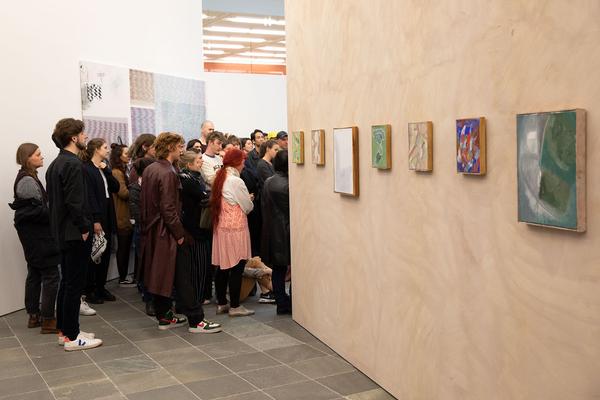 Belvedere 21: Performance Julius Pistauz (Via PINA) @ Über das Neue - Midissage: Pina, Mauve, Foundation (Eröffnung, 3.5.2019) https://www.belvedere21.at/ueber_das_neue | Foto: eSeL Foto: eSeL.at - Lorenz Seidler