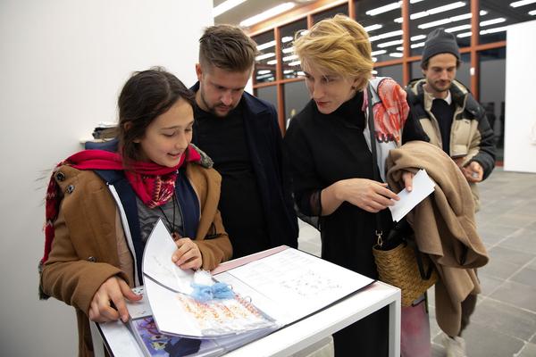 Belvedere 21: Über das Neue - Midissage: One Mess Gallery, PFERD & SORT (22.3.2019) | https://esel.cc/UeberDasNeue_Midissage01 | Foto: eSeL Foto: eSeL.at - Lorenz Seidler