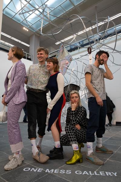 Belvedere 21: Über das Neue - Midissage: One Mess Gallery, PFERD & SORT (22.3.2019) | https://esel.cc/UeberDasNeue_Midissage01 | Foto: eSeL Foto: eSeL.at - Lorenz Seidler