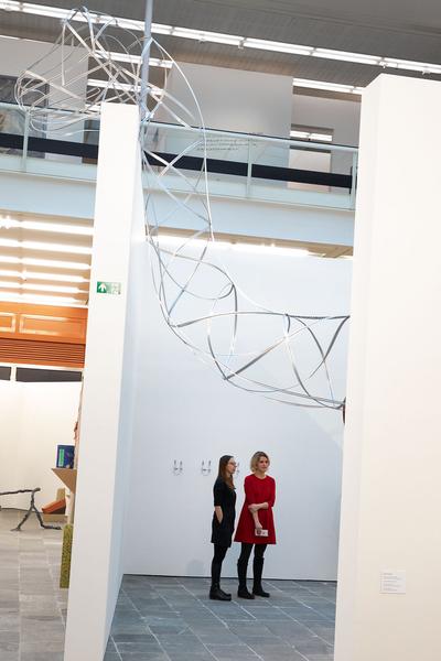 Belvedere 21: Über das Neue - Midissage: One Mess Gallery, PFERD & SORT (22.3.2019) | https://esel.cc/UeberDasNeue_Midissage01 | Foto: eSeL Foto: eSeL.at - Lorenz Seidler