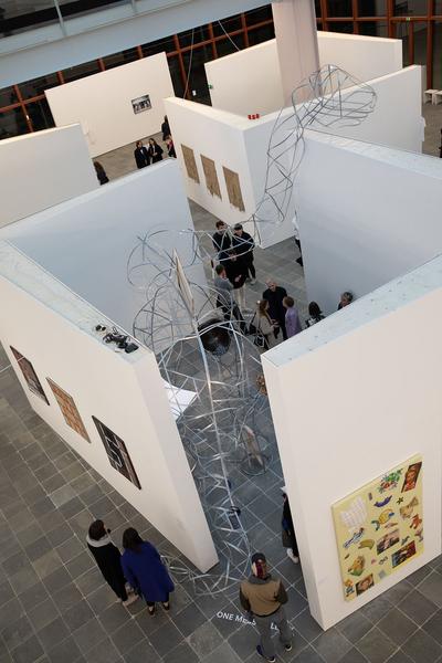 Belvedere 21: Über das Neue - Midissage: One Mess Gallery, PFERD & SORT (22.3.2019) | https://esel.cc/UeberDasNeue_Midissage01 | Foto: eSeL Foto: eSeL.at - Lorenz Seidler