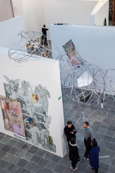 Belvedere 21: Über das Neue - Midissage: One Mess Gallery, PFERD & SORT (22.3.2019) | https://esel.cc/UeberDasNeue_Midissage01 | Foto: eSeL Foto: eSeL.at - Lorenz Seidler