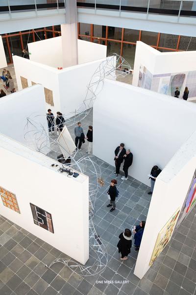 Belvedere 21: Über das Neue - Midissage: One Mess Gallery, PFERD & SORT (22.3.2019) | https://esel.cc/UeberDasNeue_Midissage01 | Foto: eSeL Foto: eSeL.at - Lorenz Seidler