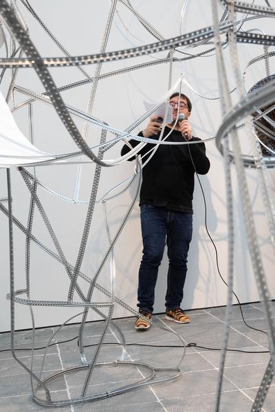 Belvedere 21: Über das Neue - Midissage: One Mess Gallery, PFERD & SORT (22.3.2019) | https://esel.cc/UeberDasNeue_Midissage01 | Foto: eSeL Foto: eSeL.at - Lorenz Seidler