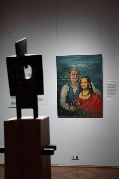 Vienna Art Week 2019: Nepal Art Now. Direktorenführung mit Christian Schicklgruber (flat 1, 19.11.2019) https://www.viennaartweek.at | Foto: eSeL Foto: eSeL.at - Lorenz Seidler