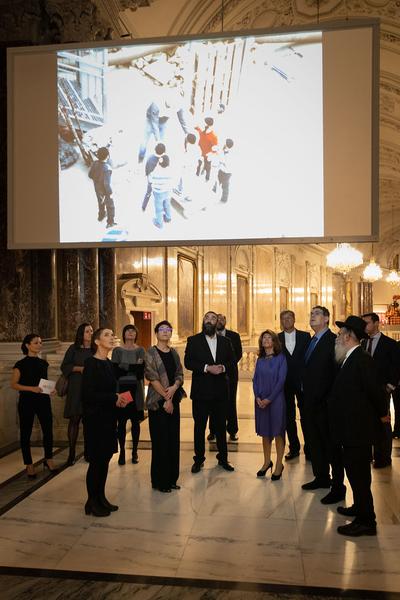 Haus der Geschichte Österreich: Nicht mehr verschüttet. Jüdisch-österreichische Geschichte in der Wiener Malzgasse (8.11.2019 - 19.4.2020) https://www.hdgoe.at/malzgasse_ausstellung | Foto: eSeL Foto: eSeL.at - Lorenz Seidler