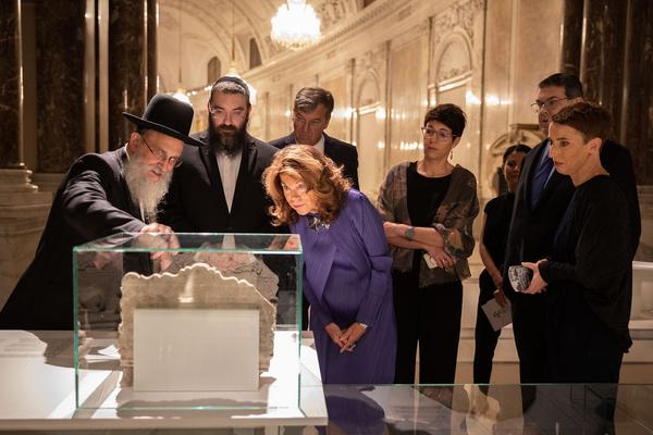 Haus der Geschichte Österreich: Nicht mehr verschüttet. Jüdisch-österreichische Geschichte in der Wiener Malzgasse (8.11.2019 - 19.4.2020) https://www.hdgoe.at/malzgasse_ausstellung | Foto: eSeL Foto: eSeL.at - Lorenz Seidler