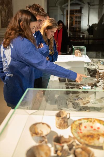 Haus der Geschichte Österreich: Nicht mehr verschüttet. Jüdisch-österreichische Geschichte in der Wiener Malzgasse (8.11.2019 - 19.4.2020) https://www.hdgoe.at/malzgasse_ausstellung | Foto: eSeL Foto: eSeL.at - Lorenz Seidler