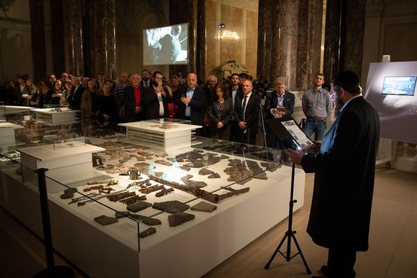 Haus der Geschichte Österreich: Nicht mehr verschüttet. Jüdisch-österreichische Geschichte in der Wiener Malzgasse (8.11.2019 - 19.4.2020) https://www.hdgoe.at/malzgasse_ausstellung | Foto: eSeL Foto: eSeL.at - Lorenz Seidler