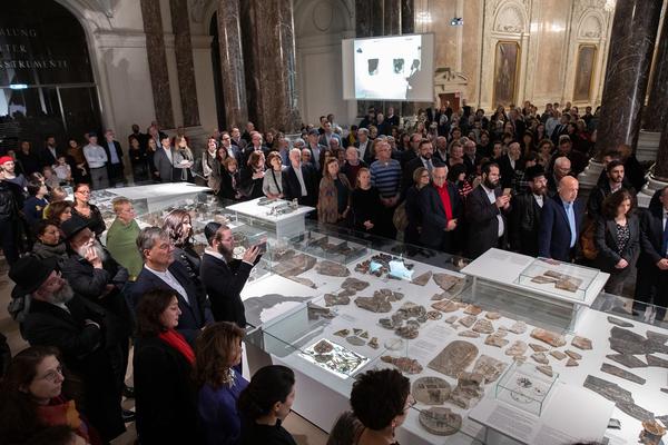 Haus der Geschichte Österreich: Nicht mehr verschüttet. Jüdisch-österreichische Geschichte in der Wiener Malzgasse (8.11.2019 - 19.4.2020) https://www.hdgoe.at/malzgasse_ausstellung | Foto: eSeL Foto: eSeL.at - Lorenz Seidler