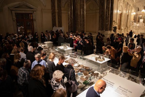 Haus der Geschichte Österreich: Nicht mehr verschüttet. Jüdisch-österreichische Geschichte in der Wiener Malzgasse (8.11.2019 - 19.4.2020) https://www.hdgoe.at/malzgasse_ausstellung | Foto: eSeL Foto: eSeL.at - Lorenz Seidler