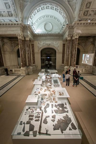 Haus der Geschichte Österreich: Nicht mehr verschüttet. Jüdisch-österreichische Geschichte in der Wiener Malzgasse (8.11.2019 - 19.4.2020) https://www.hdgoe.at/malzgasse_ausstellung | Foto: eSeL Foto: eSeL.at - Lorenz Seidler