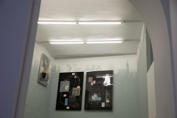 Galerie Crone: Nikolaus Gansterer - Tracing (In)tangibles (24.10.2019 - 11.1.2020) https://esel.at/termin/103514 | Foto: eSeL Foto: eSeL.at - Lorenz Seidler