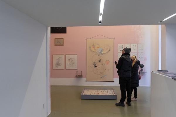 Galerie Crone: Nikolaus Gansterer - Tracing (In)tangibles (24.10.2019 - 11.1.2020) https://esel.at/termin/103514 | Foto: eSeL Foto: eSeL.at - Lorenz Seidler