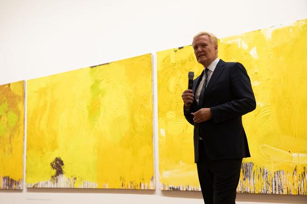 Albertina: Hermann Nitsch - Räume aus Farbe (17.5. - 11.8.2019) https://www.albertina.at/ausstellungen/nitsch-raeume-aus-farbe/ | Foto: eSeL Foto: eSeL.at - Lorenz Seidler