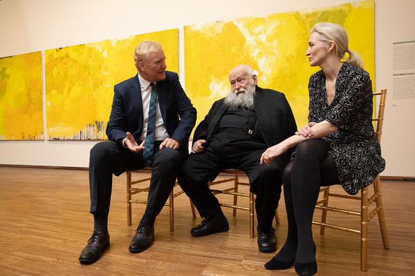 Albertina: Hermann Nitsch - Räume aus Farbe (17.5. - 11.8.2019) https://www.albertina.at/ausstellungen/nitsch-raeume-aus-farbe/ | Foto: eSeL Foto: eSeL.at - Lorenz Seidler