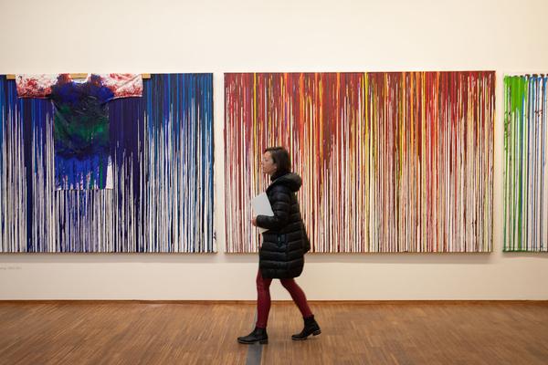 Albertina: Hermann Nitsch - Räume aus Farbe (17.5. - 11.8.2019) https://www.albertina.at/ausstellungen/nitsch-raeume-aus-farbe/ | Foto: eSeL Foto: eSeL.at - Lorenz Seidler