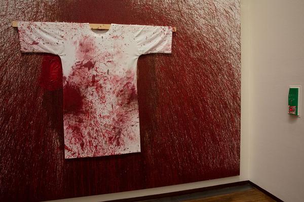 Albertina: Hermann Nitsch - Räume aus Farbe (17.5. - 11.8.2019) https://www.albertina.at/ausstellungen/nitsch-raeume-aus-farbe/ | Foto: eSeL Foto: eSeL.at - Lorenz Seidler