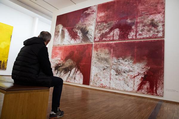 Albertina: Hermann Nitsch - Räume aus Farbe (17.5. - 11.8.2019) https://www.albertina.at/ausstellungen/nitsch-raeume-aus-farbe/ | Foto: eSeL Foto: eSeL.at - Lorenz Seidler