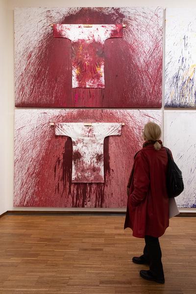 Albertina: Hermann Nitsch - Räume aus Farbe (17.5. - 11.8.2019) https://www.albertina.at/ausstellungen/nitsch-raeume-aus-farbe/ | Foto: eSeL Foto: eSeL.at - Lorenz Seidler