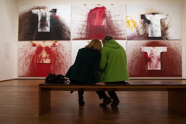 Albertina: Hermann Nitsch - Räume aus Farbe (17.5. - 11.8.2019) https://www.albertina.at/ausstellungen/nitsch-raeume-aus-farbe/ | Foto: eSeL Foto: eSeL.at - Lorenz Seidler