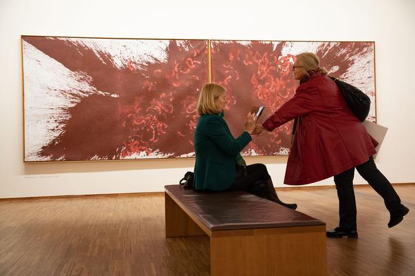 Albertina: Hermann Nitsch - Räume aus Farbe (17.5. - 11.8.2019) https://www.albertina.at/ausstellungen/nitsch-raeume-aus-farbe/ | Foto: eSeL Foto: eSeL.at - Lorenz Seidler