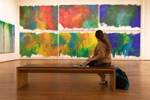 Albertina: Hermann Nitsch - Räume aus Farbe (17.5. - 11.8.2019) https://www.albertina.at/ausstellungen/nitsch-raeume-aus-farbe/ | Foto: eSeL Foto: eSeL.at - Lorenz Seidler