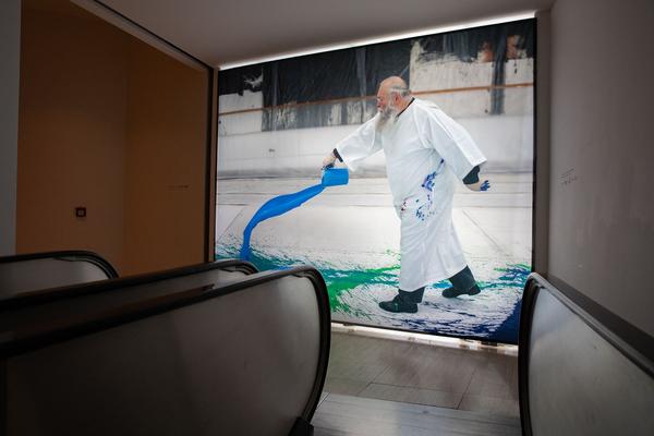 Albertina: Hermann Nitsch - Räume aus Farbe (17.5. - 11.8.2019) https://www.albertina.at/ausstellungen/nitsch-raeume-aus-farbe/ | Foto: eSeL Foto: eSeL.at - Lorenz Seidler