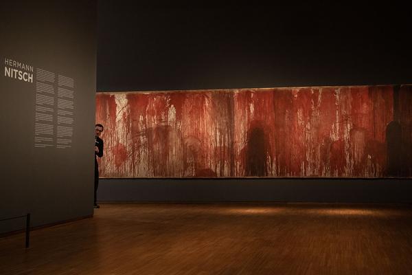 Albertina: Hermann Nitsch - Räume aus Farbe (17.5. - 11.8.2019) https://www.albertina.at/ausstellungen/nitsch-raeume-aus-farbe/ | Foto: eSeL Foto: eSeL.at - Lorenz Seidler