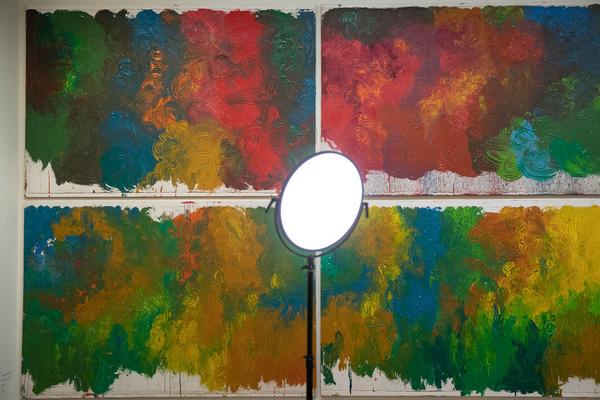 Albertina: Hermann Nitsch - Räume aus Farbe (17.5. - 11.8.2019) https://www.albertina.at/ausstellungen/nitsch-raeume-aus-farbe/ | Foto: eSeL Foto: eSeL.at - Lorenz Seidler