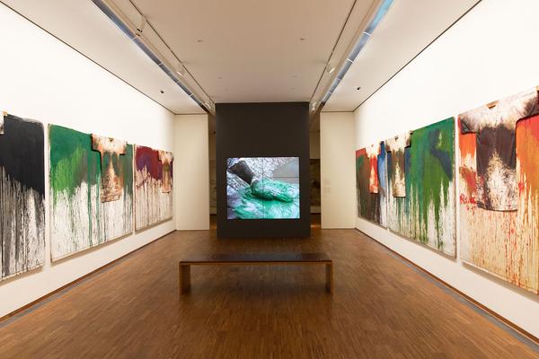 Albertina: Hermann Nitsch - Räume aus Farbe (17.5. - 11.8.2019) https://www.albertina.at/ausstellungen/nitsch-raeume-aus-farbe/ | Foto: eSeL Foto: eSeL.at - Lorenz Seidler