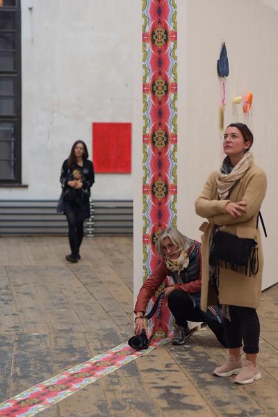 Akademie der bildenden Künste Wien: PAT PAT PAT. A Romance with (Im)material (Semperdepot, 18.10.2019) https://esel.at/termin/103327 | Foto: eSeL.at - Joanna Pianka