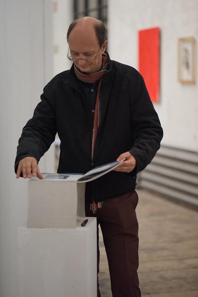 Akademie der bildenden Künste Wien: PAT PAT PAT. A Romance with (Im)material (Semperdepot, 18.10.2019) https://esel.at/termin/103327 | Foto: eSeL.at - Joanna Pianka