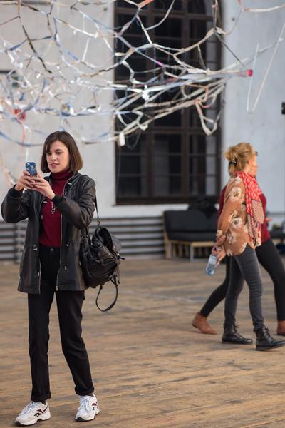 Akademie der bildenden Künste Wien: PAT PAT PAT. A Romance with (Im)material (Semperdepot, 18.10.2019) https://esel.at/termin/103327 | Foto: eSeL.at - Joanna Pianka