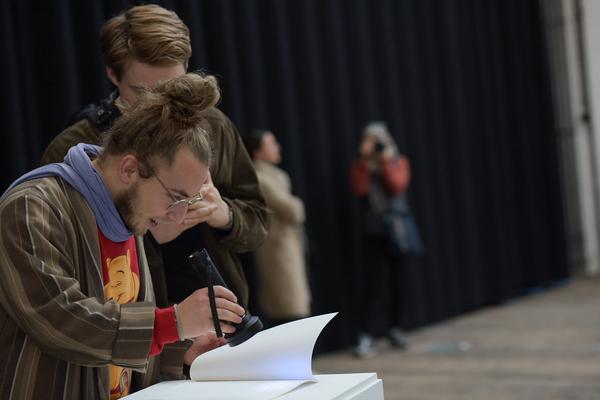 Akademie der bildenden Künste Wien: PAT PAT PAT. A Romance with (Im)material (Semperdepot, 18.10.2019) https://esel.at/termin/103327 | Foto: eSeL.at - Joanna Pianka