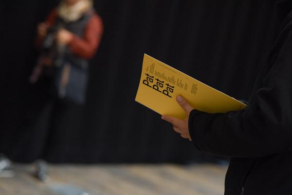 Akademie der bildenden Künste Wien: PAT PAT PAT. A Romance with (Im)material (Semperdepot, 18.10.2019) https://esel.at/termin/103327 | Foto: eSeL.at - Joanna Pianka