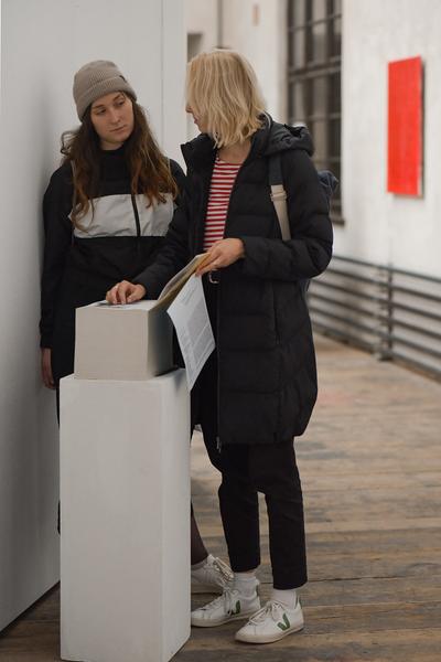 Akademie der bildenden Künste Wien: PAT PAT PAT. A Romance with (Im)material (Semperdepot, 18.10.2019) https://esel.at/termin/103327 | Foto: eSeL.at - Joanna Pianka